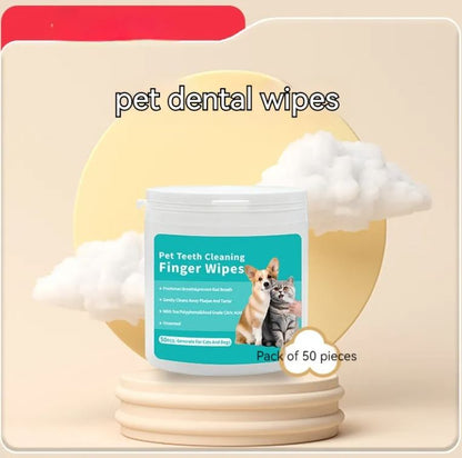 Pet cleaning wipes