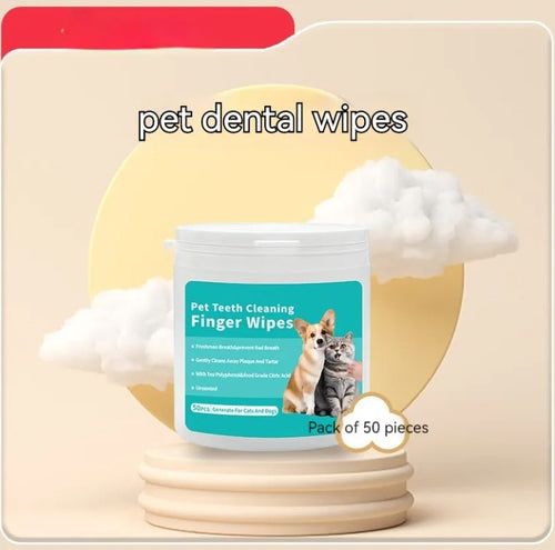 Pet cleaning wipes